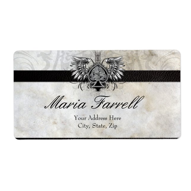 Tattoo Winged Heart Gaelic Irish Tattoo Design (Vorne)