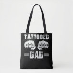Tattooed Dad Love Mama Tasche<br><div class="desc">Tattooed Dad Love Mama. Tattoo Fathers Day.</div>