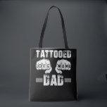 Tattooed Dad Love Mama Tasche<br><div class="desc">Tattooed Dad Love Mama. Tattoo Fathers Day.</div>