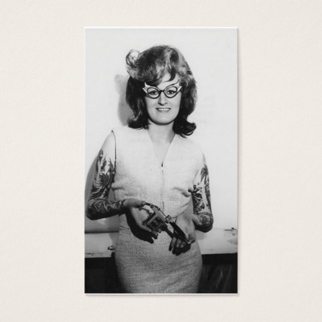 Tattooed Glasses Chick (Vorderseite)