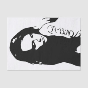 Tattooid Girl Seidenpapier