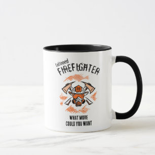 Tattooischer Feuerwehrmann. Was könnte man noch ge Tasse