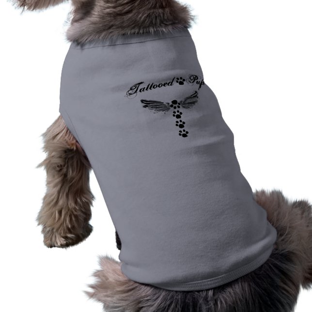 Tattooisches T-Shirt (Schwarz)
