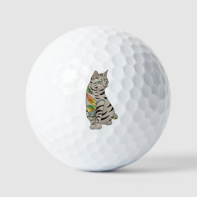 Tattookatze  golfball (Vorderseite)