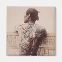 Tattoos des japanischen Bridegrooms, c.1880 (Foto)