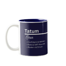 Tatum Personalisierter Name Kaffeebecher