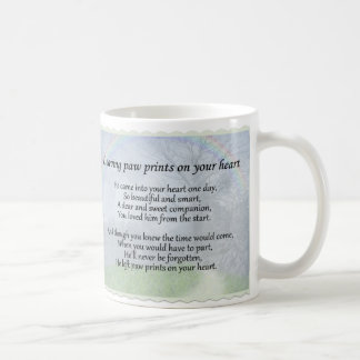 Tatze druckt auf Ihrer Kaffeetasse