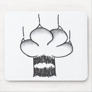 Tatze für mousepad