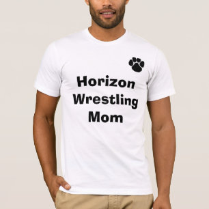 Tatze, Horizont-Wrestling-Mama T-Shirt