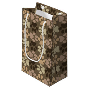 Tatzen-Druck-Entwurf Kleine Geschenktüte
