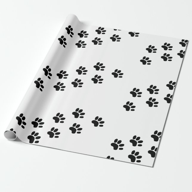 Tatzen-Druck-Geschenk-Verpackung Geschenkpapier (Ungerollt)