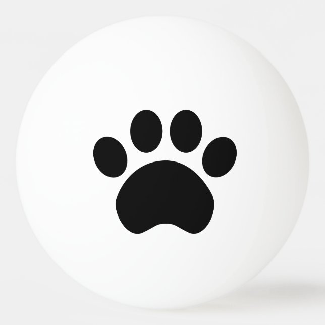 Tatzen-Druck-Klingeln Pong Ball Tischtennisball (Vorderseite)