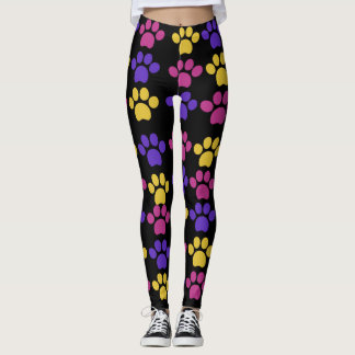 Tatzen-Druck-Leggings Leggings