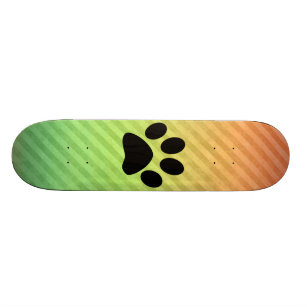 Tatzen-Druck Skateboard