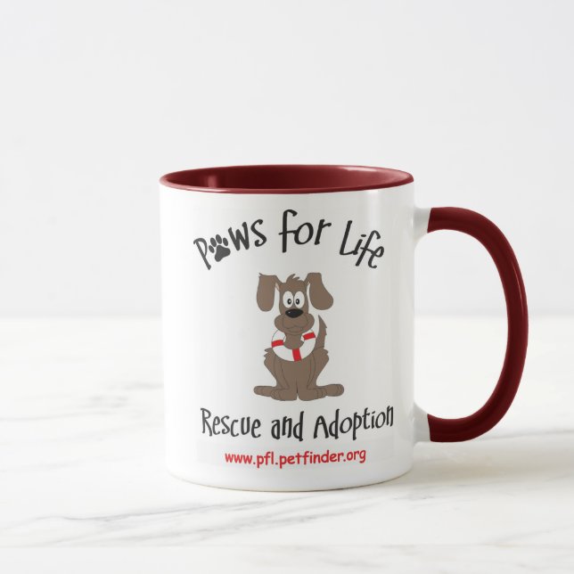 Tatzen für Leben-Tasse Tasse (Rechts)