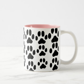 Tatzen-Tasse Zweifarbige Tasse