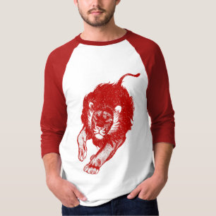 Tau des Löwe-Kleides (rot) T-Shirt