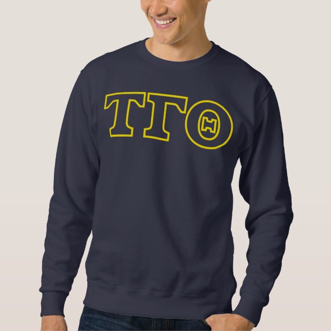 Tau Gamma Theta Sweatshirt - Plan jaune (Devant)