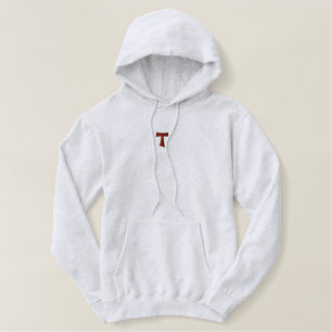 Tau-Kreuz Hoodie Bestickter Hoodie