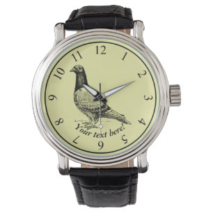 Taube Armbanduhr