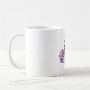 Taube auf Skateboard zu süß Kaffeetasse