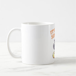Taube auf Surfbrett mit Coo Summer Funny Kaffeetasse
