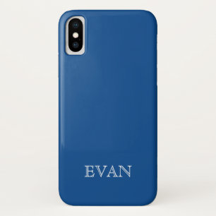 TAUBE BLAUER Normallack-Hintergrund iPhone X Case-Mate iPhone Hülle