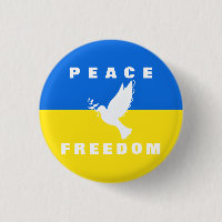 Taube des Friedens - Flagge der Ukraine - Frieden 