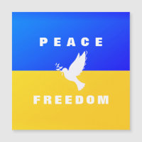 Taube des Friedens - Flagge der Ukraine - Frieden 