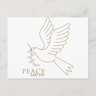 Taube des Friedens Postkarte