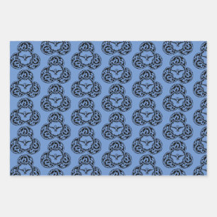 Taube des Heiligen Geistes Christliches Symbol Geschenkpapier Set