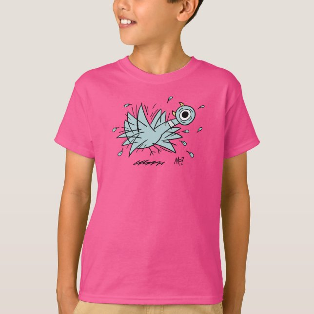 Taube Freakout Kids Pink T-Shirt (Vorderseite)