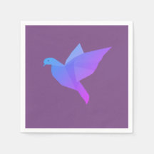 Taube, Frieden, Dove Art Paper Napkins