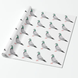 Taube Geschenkpapier