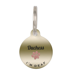 Taube Haustier-Alarm Identifikation Haustiermarke