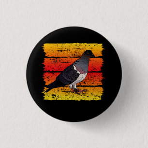 Taube Retro Vintage Button