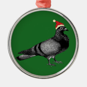 Taube Silbernes Ornament