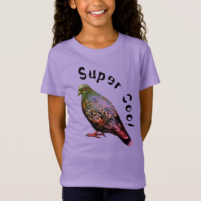 Taube, super Coo! T-Shirt (Vorderseite)