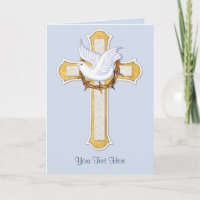 Taube und Kreuz