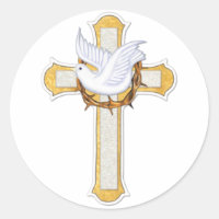 Taube und Kreuz