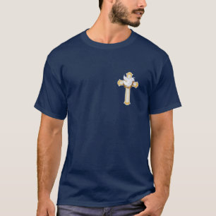 Taube und Kreuz T-Shirt