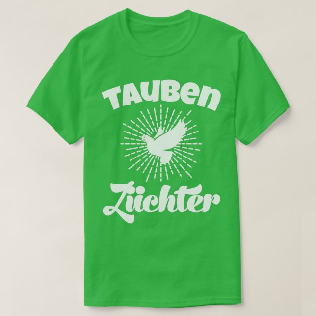 Taube Whisperer Taube Lover Taubenzucht Vögel T-Shirt (Design vorne)