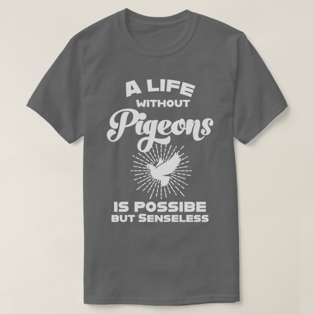 Taube Whisperer Taube Lover Taubenzucht Vögel T-Shirt (Design vorne)
