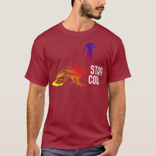 Tauben Bleiben Gurr Züchter Taubenrennen Geschenk T-Shirt