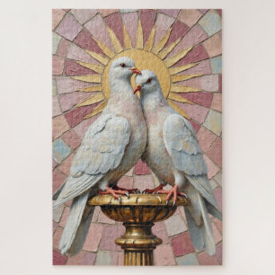 Tauben der Reinheit Renaissance Putzen