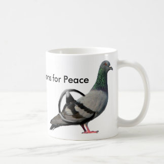 Tauben für Frieden Kaffeetasse