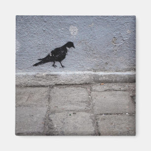 Tauben-Graffiti-Magnet Magnet
