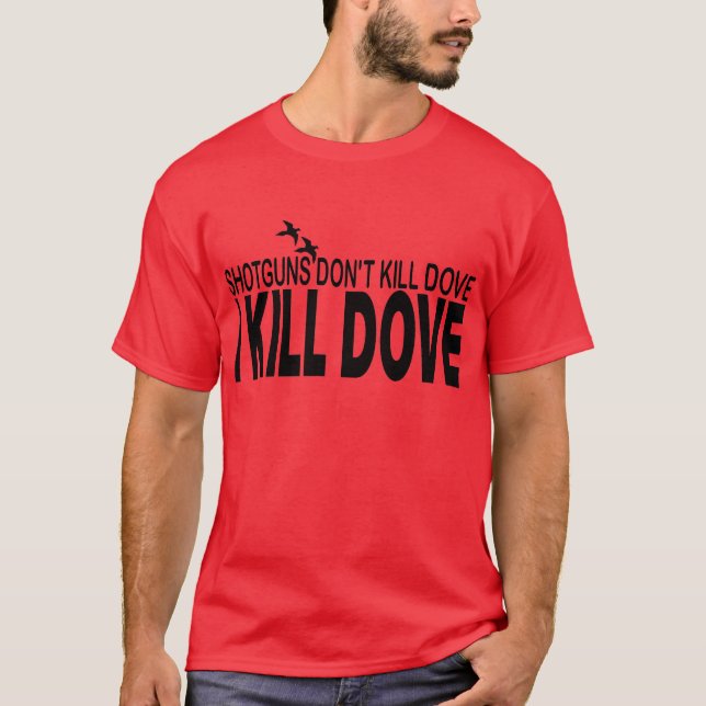 TAUBEN-JAGD T-Shirt (Vorderseite)