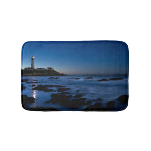 Tauben-Punkt-Leuchtturm Half Moon Bay, Ca Badematte