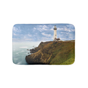 Tauben-Punkt-Leuchtturm Kalifornien Badematte